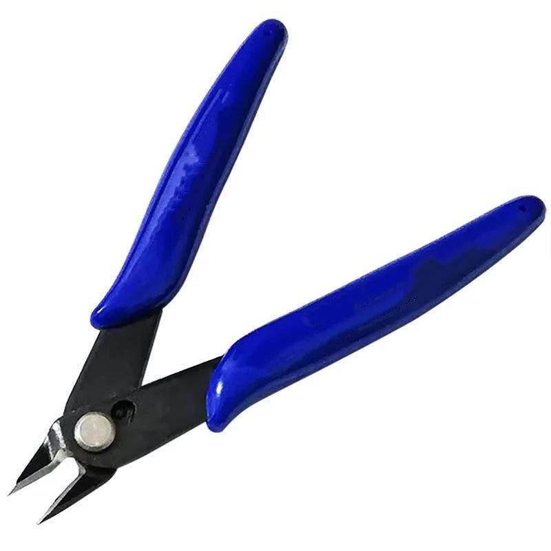 Carbon Steel Diagonal Pliers Heavy Duty Wire Cable Cutters Precision Wire Snips for Electronics Soft Copper Jewelry Making