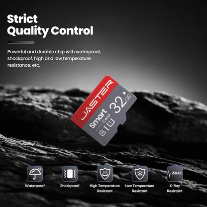 JASTER High Speed Mini SD Memory Card 256GB Class 10 Micro TF Flash USB Pen Drive Card 4GB 8G 16G 32GB 64GB 128GB for Smartphone