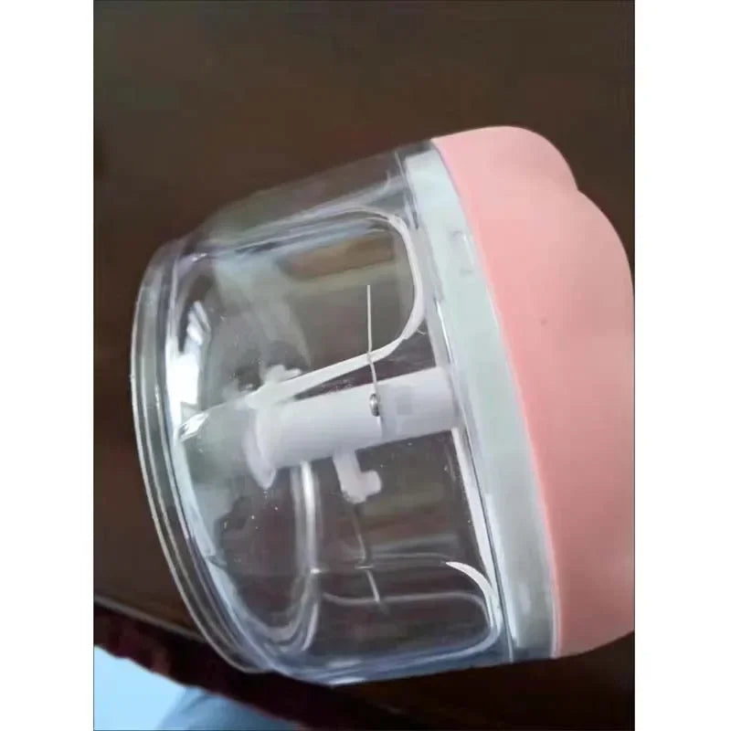 Manual Meat Grinder Garlic Chopper Rotating Garlic Press Vegetable Onion Cutting Machine，160/500/900ML