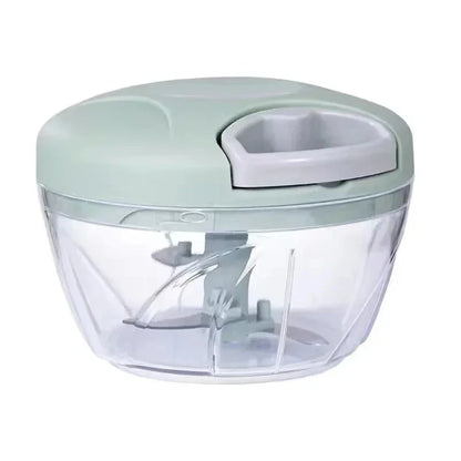 Manual Meat Grinder Garlic Chopper Rotating Garlic Press Vegetable Onion Cutting Machine，160/500/900ML
