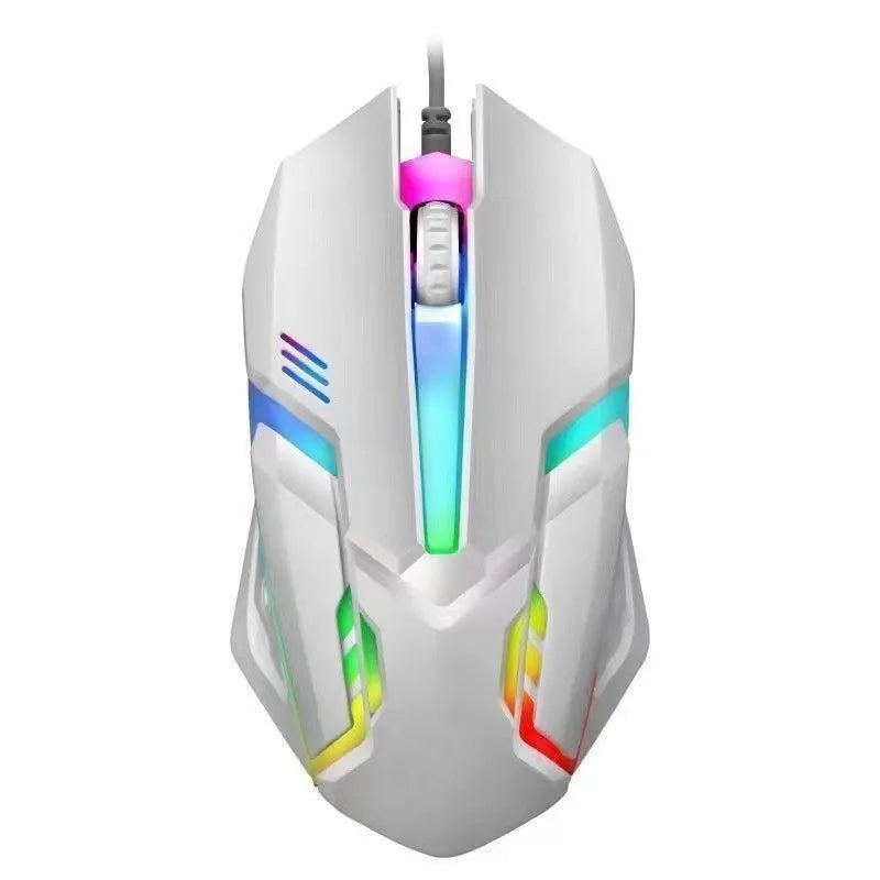 Nexusclick RGB Light USB Wired Mouse,Gaming Mouse Cableado Office Optical Mouse PC Accessories For Gaming For Desktop Laptop