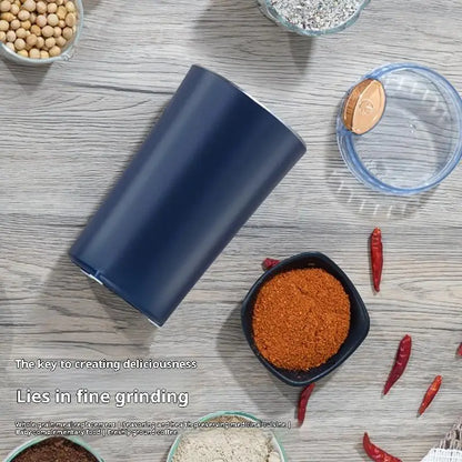 Portable Coffee Grinder Food Grinder 500ML 8 Blades Multipurpose Fine Grinder Crusher Pepper Grinder