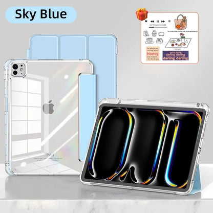 For iPad 10th Generation Case iPad 10.2 7 8 9th Gen Cover For iPad Air 4 5 6 10.9 11 12.9 13 M2 M3 M4 9.7 Mini6 7 11th（A16）Case