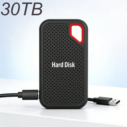 External Solid State Drive 2TB Portable SSD USB 3.2 Gen2 Fast Data Transfer Secure Storage for Important Files