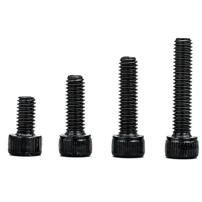 JUIDINTO 1-50pcs Hex Socket Head Cap Screw 12.9 Carbon steel Allen Screw M2 M2.5 M3 M4 M5 M6 M8 M10 Hex Cap Screw Bolt for MTB