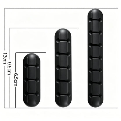 Desktop Cable Organizer, Mobile Phone Charging Cable, Data Cable Organizer, Network Wiring Fixture, Storage Bundle Buckle