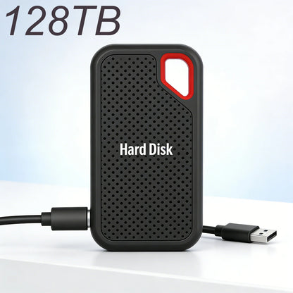 External Solid State Drive 2TB Portable SSD USB 3.2 Gen2 Fast Data Transfer Secure Storage for Important Files