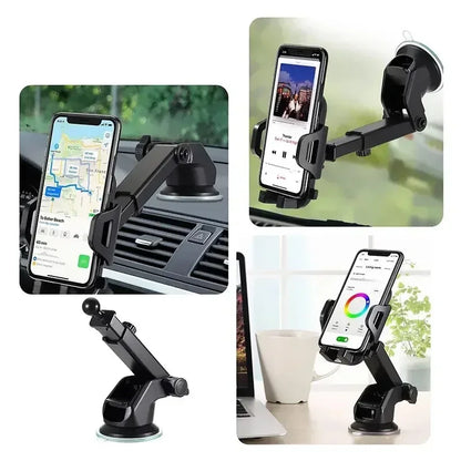 360° Rotation Car Phone Holder NEW Sucker Mount Cellphone Stand Stable Suction Cup Support in Car Universal Mobilephone Bracket