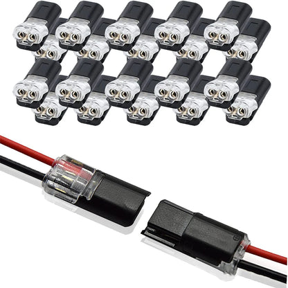 2 Pin Way Plug Car Wire Cable Auto Electrical Connector Strip Terminal Connection Tools New Waterproof Electrical Connector