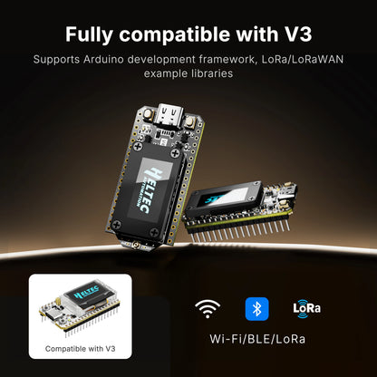 Heltec V4.3 Meshcore Meshtastic GPS ESP32 SX1262 0.96inch OLED Solar Powered Dev-Board Mesh Network WiFi LoRa BLE 28dBm