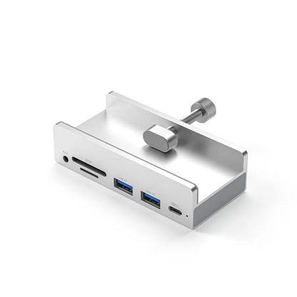 5-in-1 Type-C Hub & USB-C Dock - Multi-Function Adapter for Phone, PC, and Mac
