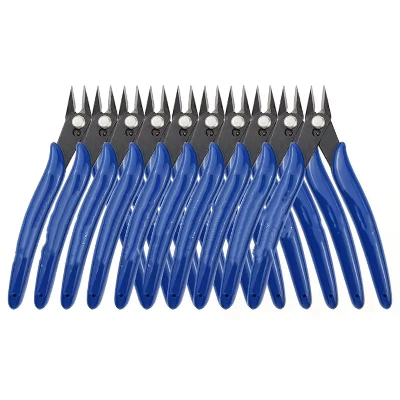 Carbon Steel Diagonal Pliers Heavy Duty Wire Cable Cutters Precision Wire Snips for Electronics Soft Copper Jewelry Making