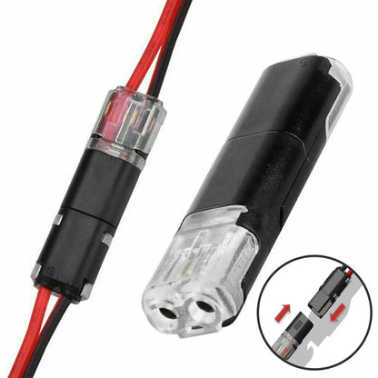 2 Pin Way Plug Car Wire Cable Auto Electrical Connector Strip Terminal Connection Tools New Waterproof Electrical Connector