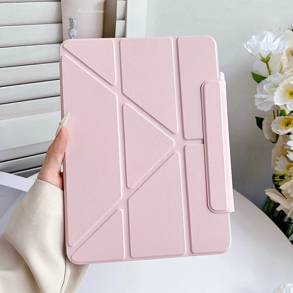 Smart Case for iPad A16 11th Gen 2025  for iPad Air11 13 inch M2 M3 mini6/7 ipad Air5 4th air 6th Pro11 10th 9th 8 7 10.2  Cover