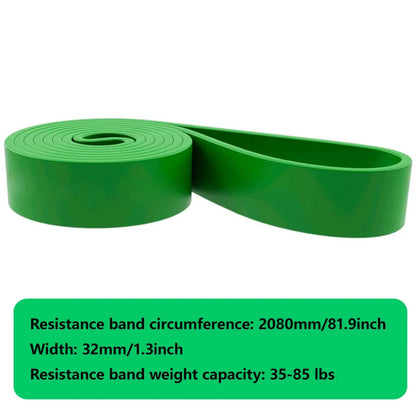 1Pcs Tough Latex Resistance Band Elastic Exercise Strength Pull-Ups Auxiliary Band Fitness Equipment Strengthening Train Tough