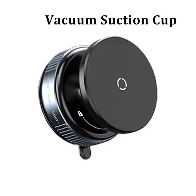 Vacuum Magnet Bracket Upgraded Version Multi-angles Adjustment Strong Magnetic Suck Design Foldable Car Navigation Phone Holder