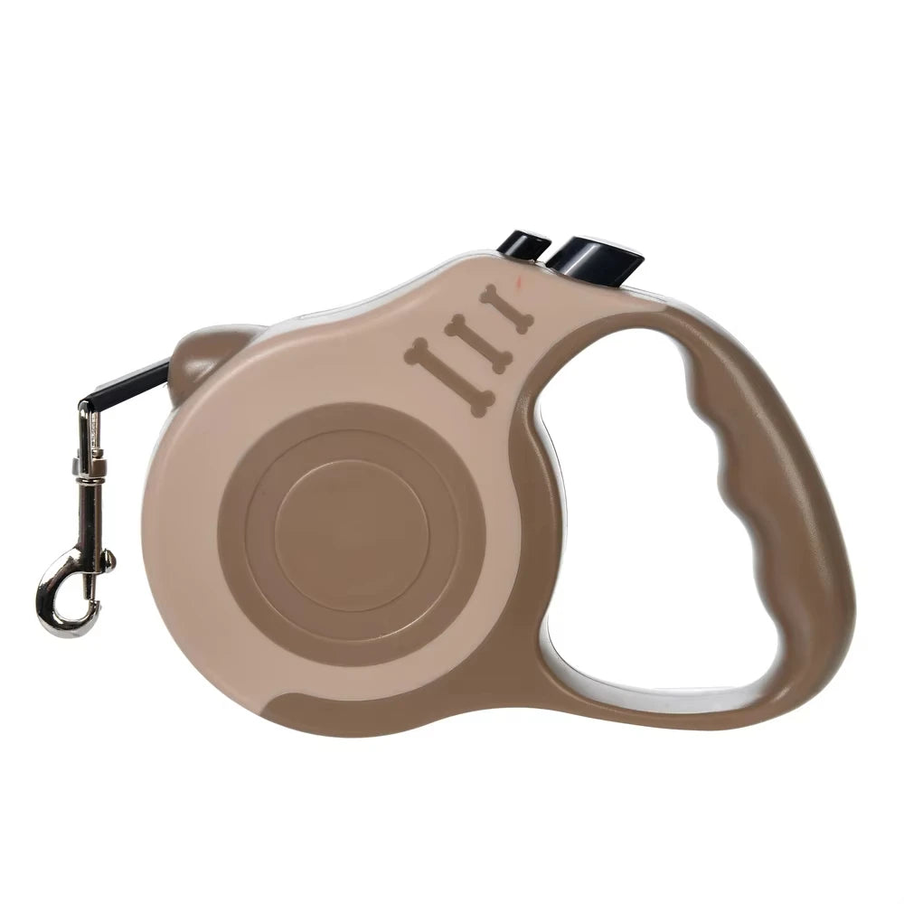 Retractable Dog Leash 3m 5m Automatic Self-Locking Nylon Lead for Medium Large Small Dogs Outdoor Walking Hiking Travel