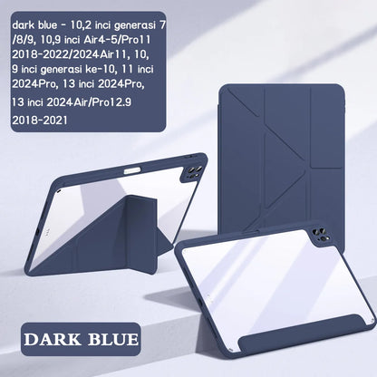 Case For iPad Pro 11 12 9 Inch 2020 2022 2024 Cover For iPad 9th 10th 7th 8th Air 4 5 10.2 10.9 Cover iPad Mini 6 7 Tablet Cases