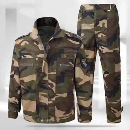 New Product Ruins Camouflage Overalls Suit Male Spring And Autumn Wear-resistant Dirt-resistant Tear-resistant Construction Site