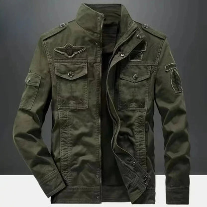 New Casual Climbing Pilots Jacket Men Plus Size 6XL Jaqueta Masculina Working Clothes Spring Autumn Cargo Mens Jackets Coat