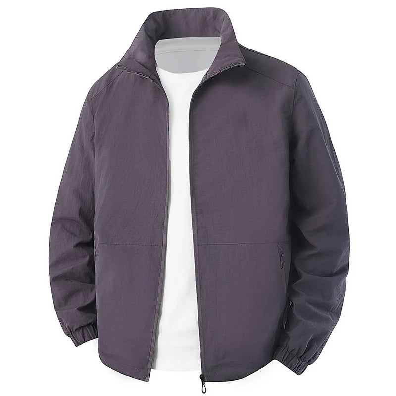 Spring Men Waterproof Jackets Mens Windproof Casual Jackets Coats Autumn Mens Fashion Outdoor Jackets Windbreaker Male LZLLTT