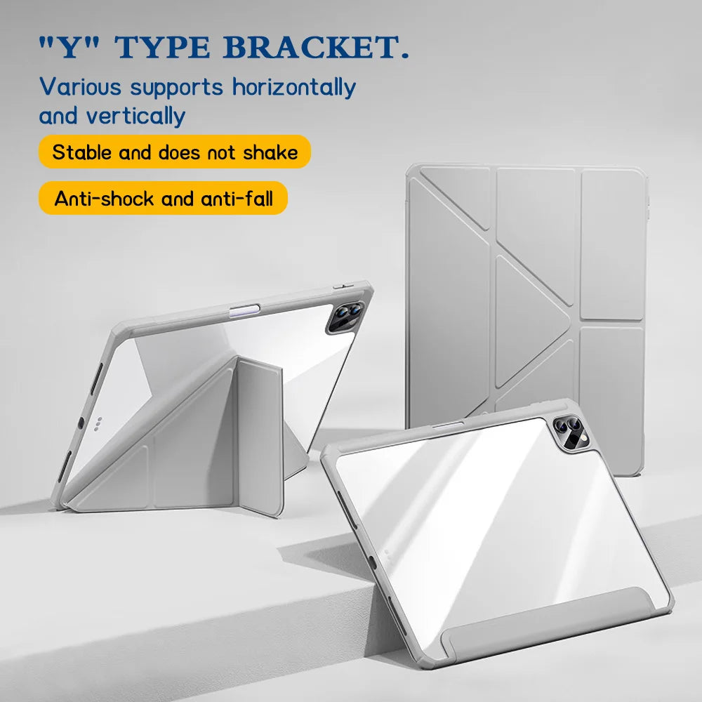 Case For iPad Pro 11 12 9 Inch 2020 2022 2024 Cover For iPad 9th 10th 7th 8th Air 4 5 10.2 10.9 Cover iPad Mini 6 7 Tablet Cases