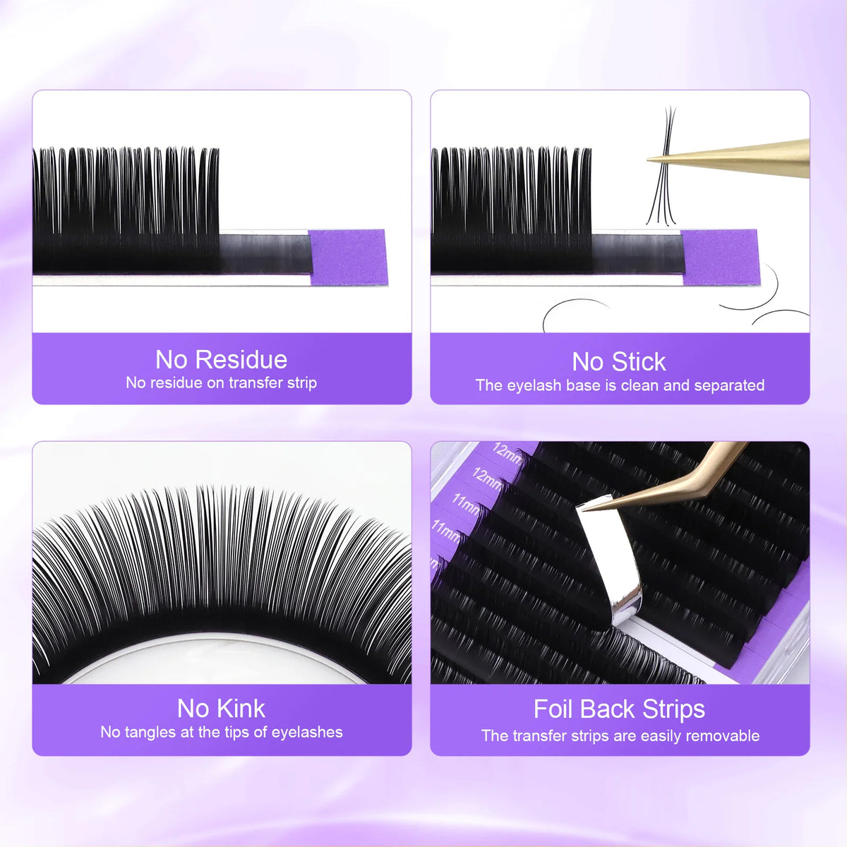 NAGARAKU Classic Eyelash Extension All Size Faux Mink Individual False lash Natural Soft Lashes Cils Makeup C D