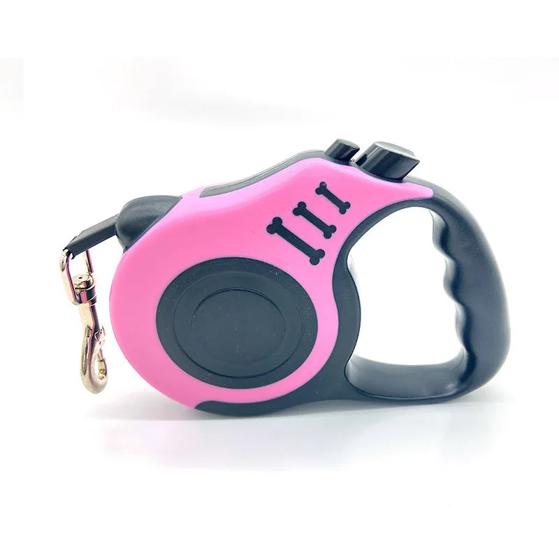 Automatic Retractable Dog Leash for Small Dogs And Cats Durable Nylon Lead with Traction Rope for Outdoor Travel Walking  Hiking