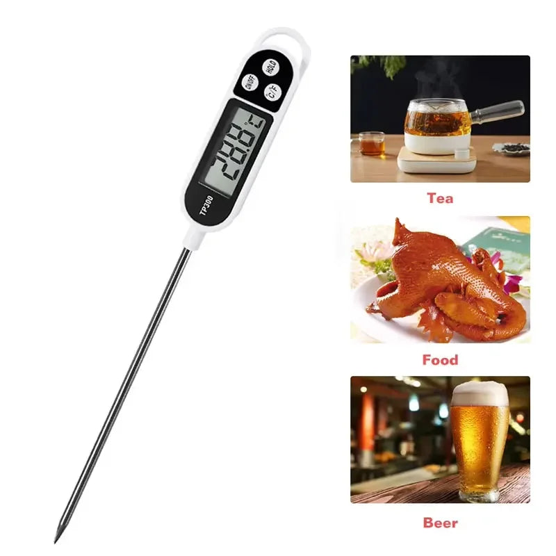 Kitchen Digital Cooking Thermometer -50~300℃ Meat Food Temperature Tester for Cooking /BBQ/Milk TP300 Food Thermometer