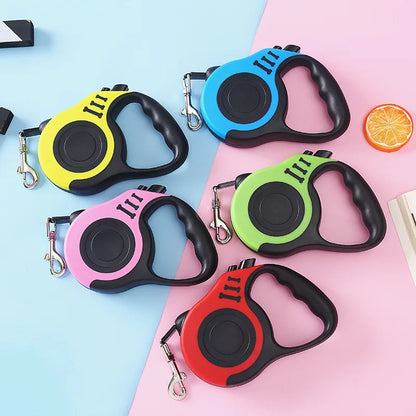 Automatic Retractable Dog Leash for Small Dogs And Cats Durable Nylon Lead with Traction Rope for Outdoor Travel Walking  Hiking