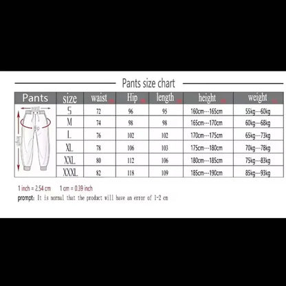 Autumn Winter Running Joggers Sweatpants Sport Casual Trousers Fitness Gym Breathable Pants 2024 Number Printed Men's Pants New