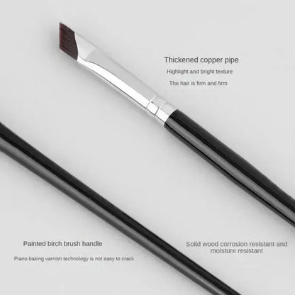 1/2/5Pcs Ultra Thin Fine Angle Flat Eyebrow Brush Eyeliner Brush Upgrade Blade Under The Eyes Place Precise Detail Eyebrow Brush