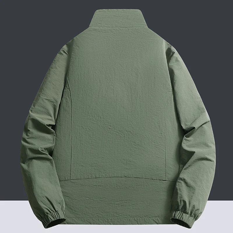 Spring Men Waterproof Jackets Mens Windproof Casual Jackets Coats Autumn Mens Fashion Outdoor Jackets Windbreaker Male LZLLTT