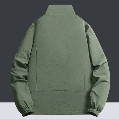 Spring Men Waterproof Jackets Mens Windproof Casual Jackets Coats Autumn Mens Fashion Outdoor Jackets Windbreaker Male LZLLTT