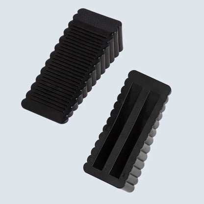 Reusable Silicone Door Stopper Non-Slip Wedge Child Safety Prevents Slamming And Pinching for Home And Office.