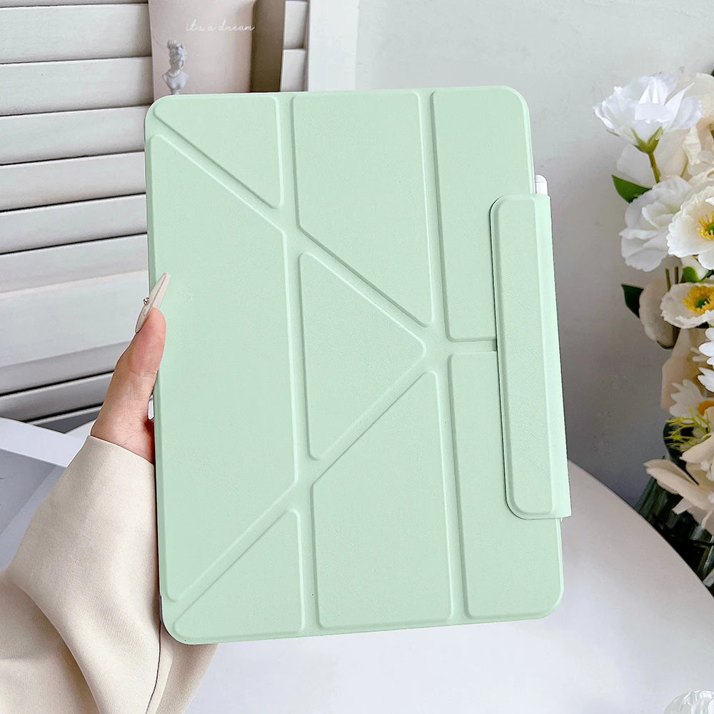 Smart Case for iPad A16 11th Gen 2025  for iPad Air11 13 inch M2 M3 mini6/7 ipad Air5 4th air 6th Pro11 10th 9th 8 7 10.2  Cover