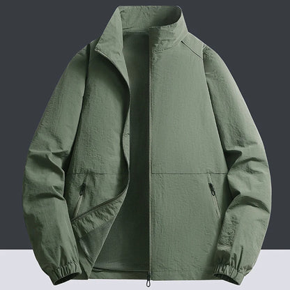 Spring Men Waterproof Jackets Mens Windproof Casual Jackets Coats Autumn Mens Fashion Outdoor Jackets Windbreaker Male LZLLTT