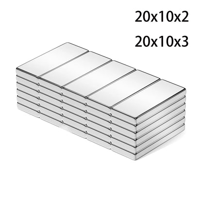 Neodymium Magnet Bar Samll Rectangle Magnets Super Strong Powerful Permanent NdFeB  Magnets Imanes Magnetic Strip Square DIY