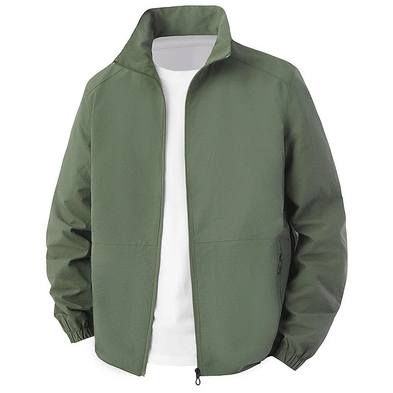 Spring Men Waterproof Jackets Mens Windproof Casual Jackets Coats Autumn Mens Fashion Outdoor Jackets Windbreaker Male LZLLTT