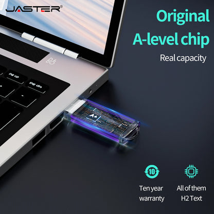 JASTER Small Capacity USB Flash Drive 512MB Low Price Pen Drives 256MB Free LOGO Memory Stick 128MB Wedding Photography Gifts