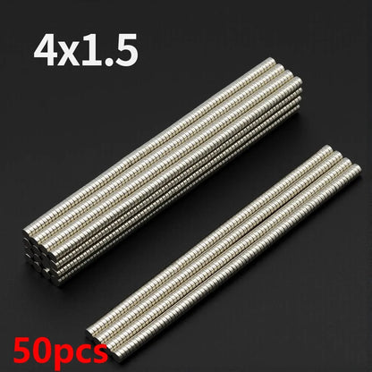 Powerful Neodymium Magnet N35 NdfeB Permanent Magnetic imanes Round Super Strong Fridge Magnets DIY 2/4/5/6/8/10x2/3mm