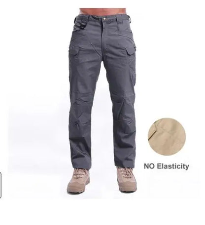 Wear Resistant Work Pant Man Multi-pocket Straight Cargo Trousers Outdoor Jogging Tactical Pants Spring Autumn Casual Trousers