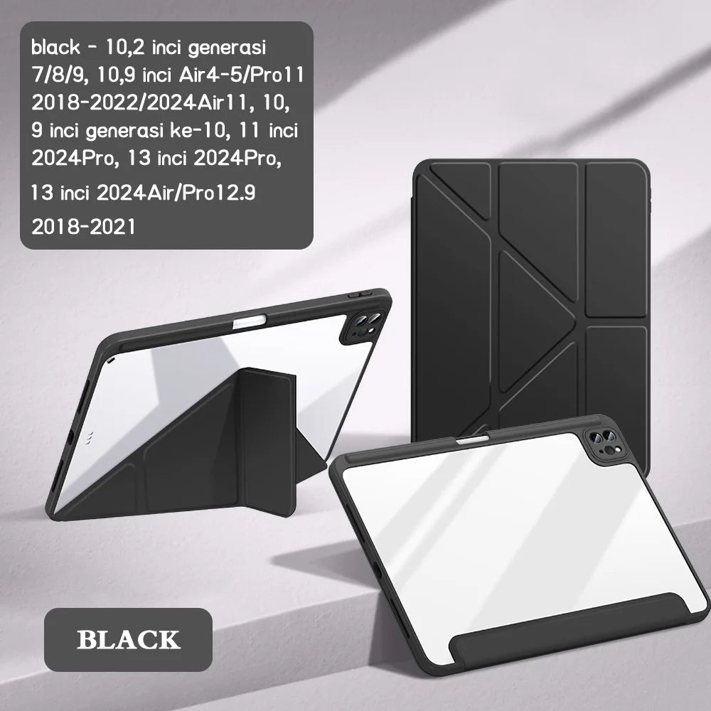 Case For iPad Pro 11 12 9 Inch 2020 2022 2024 Cover For iPad 9th 10th 7th 8th Air 4 5 10.2 10.9 Cover iPad Mini 6 7 Tablet Cases