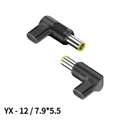 20V100W Laptop Power Adapter Connector DC Plug USB Type C Female to DC Male Jack Converter for Hp Dell Asus Acer Lenovo Notebook