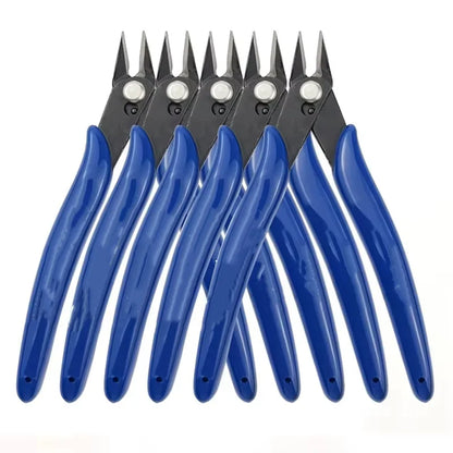 Carbon Steel Diagonal Pliers Heavy Duty Wire Cable Cutters Precision Wire Snips for Electronics Soft Copper Jewelry Making