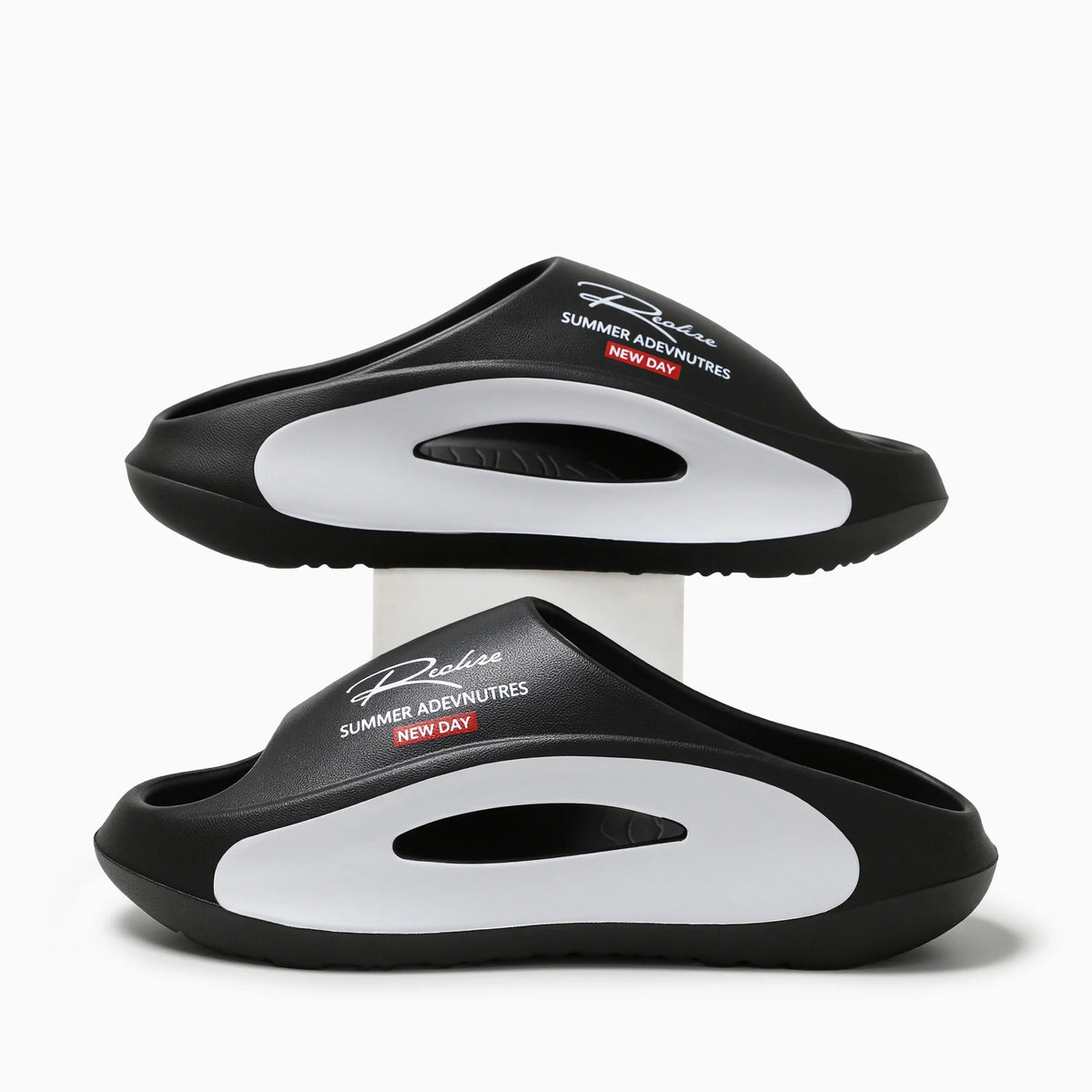 Men's EVA Summer Thong Slippers with Thick Anti-Slip Sole Comfortable Lightweight Sandals for Casual Wear