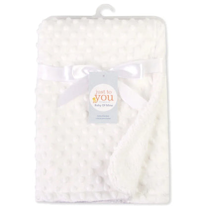 Baby Blanket Newborn Soft Fleece Baby Boy Blanket Solid Baby Girl Bedding Massage Baby Accessories