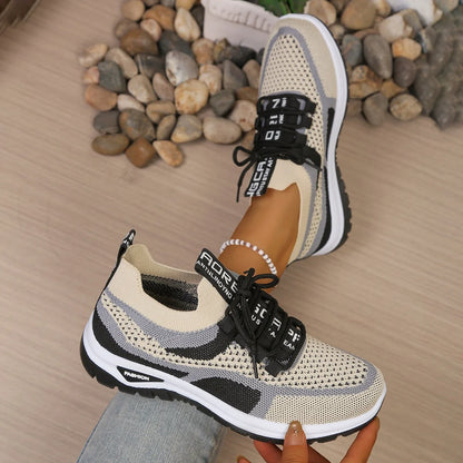 Women's Shoes Autumn 2026 Casual Sneaker New Style Two‑Color Single Shoes Versatile Fashionable Work Shoes Free Shipping
