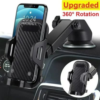 360° Rotation Car Phone Holder NEW Sucker Mount Cellphone Stand Stable Suction Cup Support in Car Universal Mobilephone Bracket