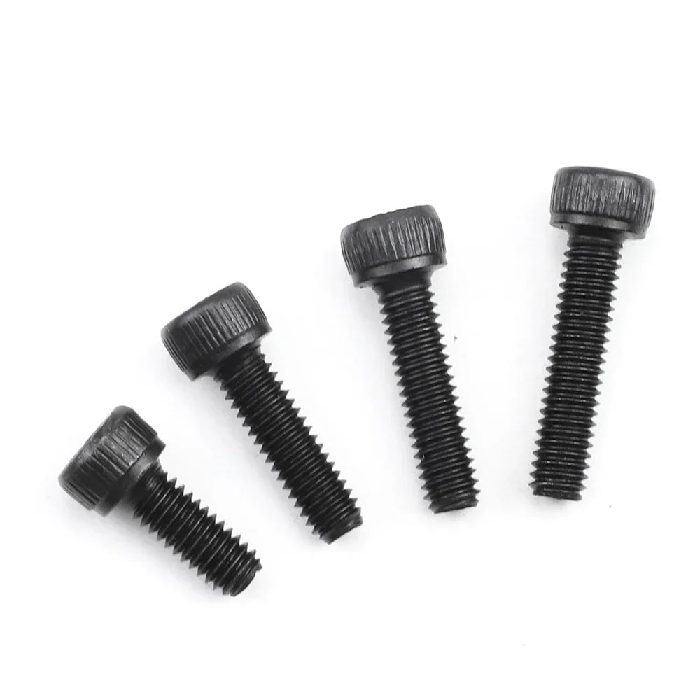 JUIDINTO 1-50pcs Hex Socket Head Cap Screw 12.9 Carbon steel Allen Screw M2 M2.5 M3 M4 M5 M6 M8 M10 Hex Cap Screw Bolt for MTB